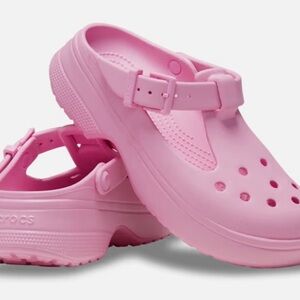 NEW CROCS CLASSIC MARY JANE CLOG 210581 PINK size M9/W11